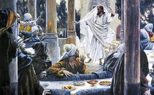 Yesus-makan-bersama dari majalah Hidup