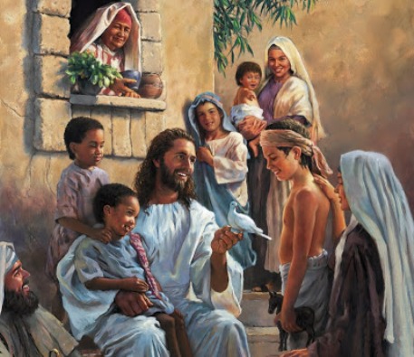 Jesus Teaching Boy