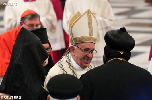 Paus salami emimpin GerejaOrtodoks Oriental