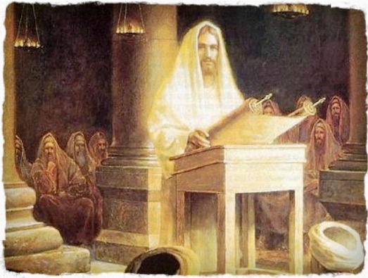 Jesus-in-Synagogue