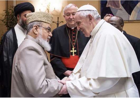 Paus bertemu pimpinan Muslim dari Inggris