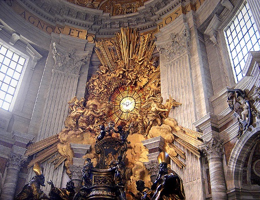 back-of-chair-of-st-peter
