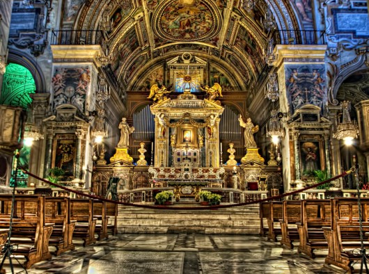 Basilica Santa Maria  Altar Surga di Roma, Foto diambil dari http://photography-on-the.net/