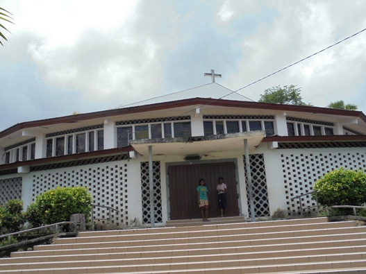 Gereja Paroki Kenaikan Kristus Watubala. Ist