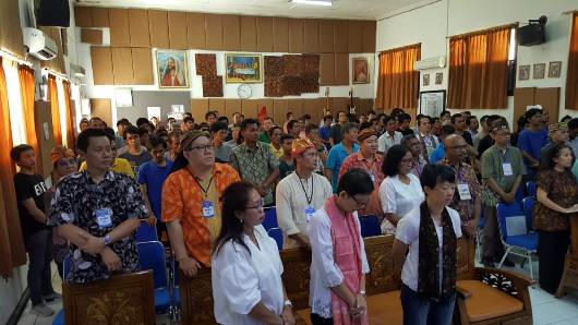 Peserta Misa di LP Pemuda Tangerang 
