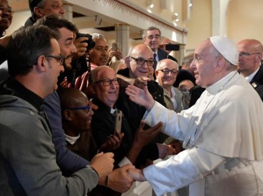 Paus Fransiskus di Maroko (Vatican Media)