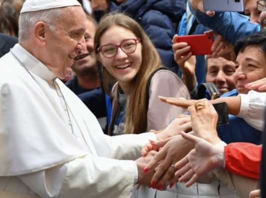 Paus Fransiskus dalam Audiensi Umum (AFP) 