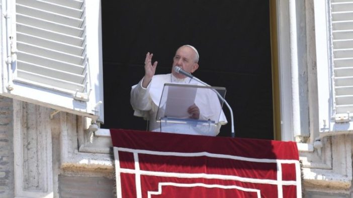 Paus Fransiskus dalam Angelus (Vatican Media)