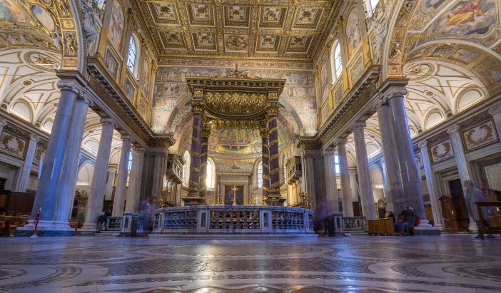 Basilika Santa Maria Maggiore (kanopi) © Massimo Salesi | Shutterstock 