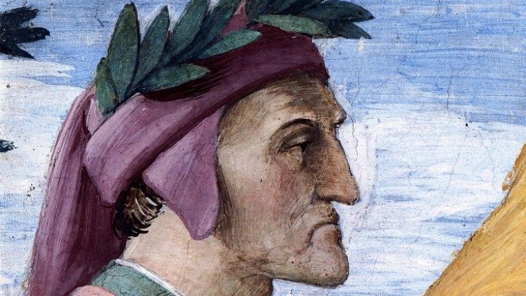 Gambar wajah Dante Alighieri oleh Raphael (FOTO © GOVERNATORATO SCV - DIREZIONE MUSEI VATICANI)