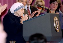 Saat Bunda Teresa Berani Menegur Presiden Amerika Serikat bahwa Aborsi Sama dengan Pembunuhan