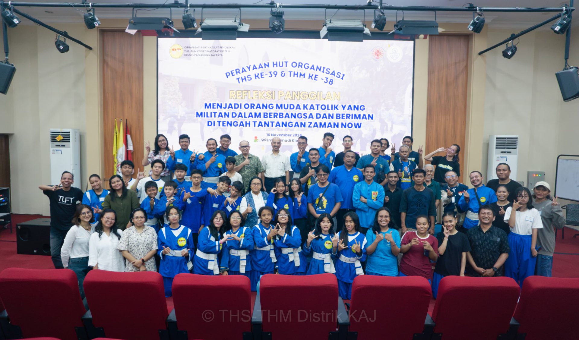 THS THM Distrik Jakarta Mengadakan Seminar Mengenal untuk Mencegah Kekerasan Berbasis Gender, Menyambut Ulang tahun THS ke-39 dan THM ke-38 di Pusat Pastoral - Wisma Samadi Klender, Jakarta Timur