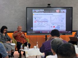 Purnomo Yusgiantoro saat berbicara dalam Seminari Dies Natalis ISKA ke-63. IST