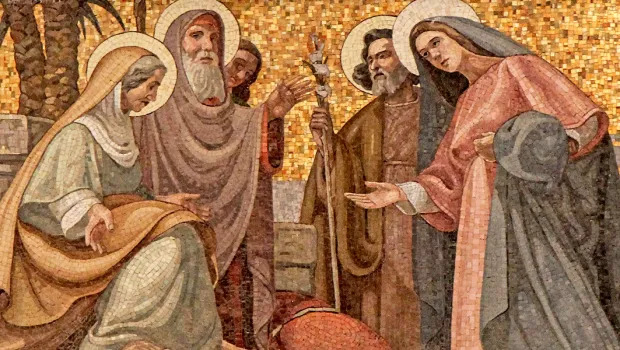 St. Elizabeth dan St. Zakaria. Aleteia