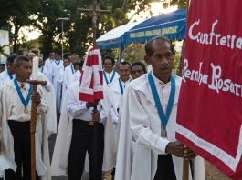 Kegiatan Confreria Reinha Rosari di Keuskupan Larantuka. IST