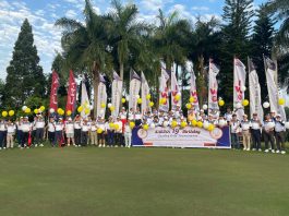 Pembukaan Charity Golf yang diadakan Caritas Indonesia di Gunung Geulis Country Club, Bogor, pada Kamis, 5 Juni 2025. Caritas Indonesia