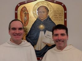 Pastor Ambrose Little, OP dan Pastor Dominic Legge, OP. Thomistic Institute