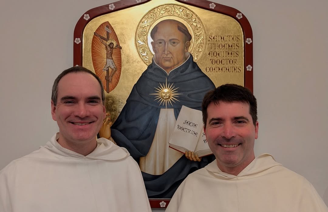 Pastor Ambrose Little, OP dan Pastor Dominic Legge, OP. Thomistic Institute