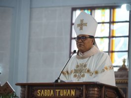 Uskup Ruteng, Mgr. Siprianus Hormat. RRI