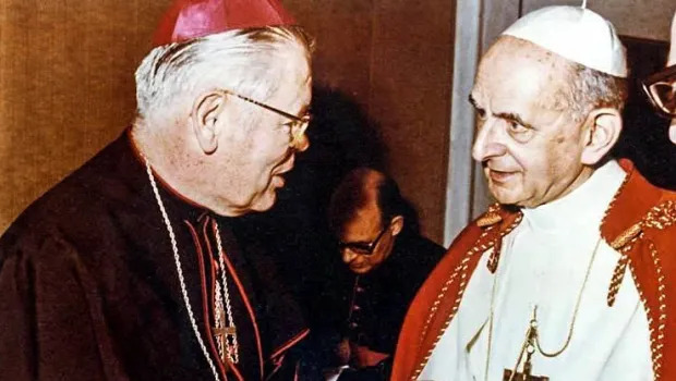 Uskup Orlando, Mgr. William Donald Borders dan Paus Paulus VI. Aleteia