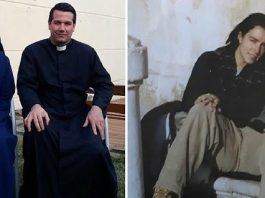 Pastor Javier Olivera dan Suster Marie de la Sagasse. IST