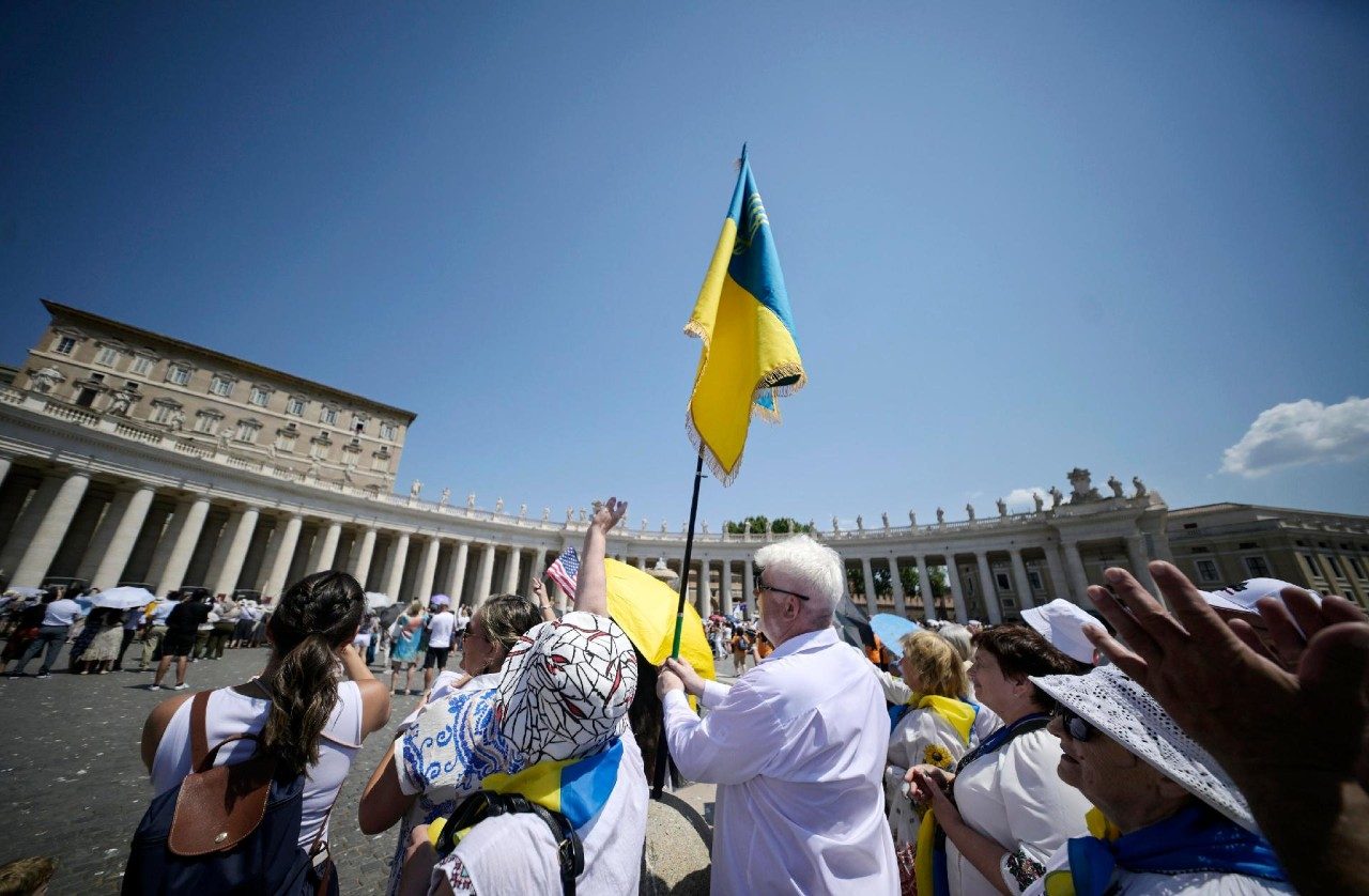 Peziarah Ukraina di Vatikan. Vatican Media