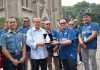Keuskupan TNI-Polri Warnai Rapat Pleno Nasional Komsos KWI 2025 Romo Steven Lalu bersama Uskup OCI, Kardinal Ignatius Suharyo. IST