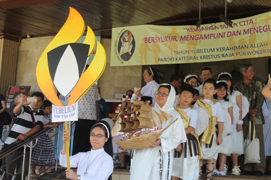 Salah satu gambaran keseharian para Suster Dominikan di Indonesia