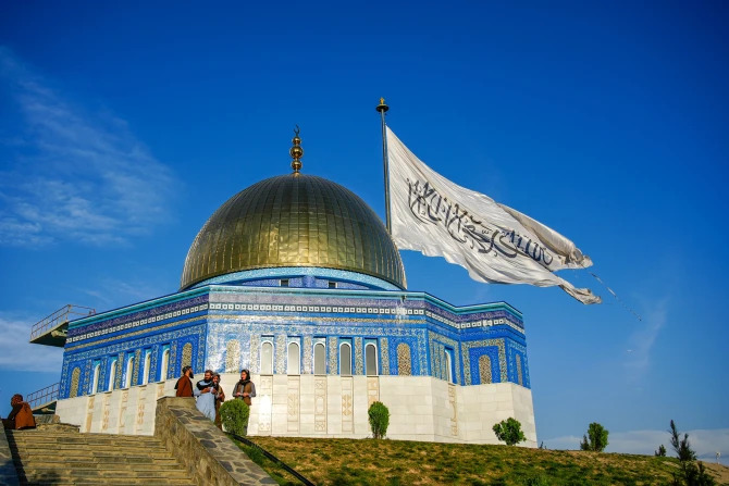 Sebuah masjid di Kabul, Afghanistan. CNA