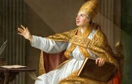 Santo Gregorius Agung. Saint Gregory the Great The Basilica of San Albino