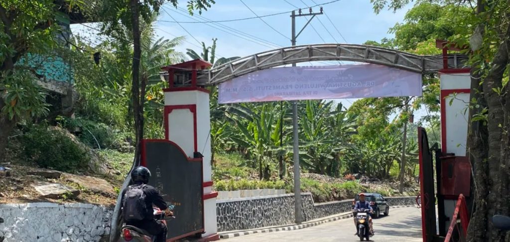 Penampakan Jl YB Mangunwijaya di Semarang. IST