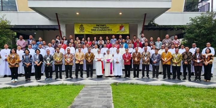 Para perwira peserta Retret TNI-Polri di Muntilan. IST