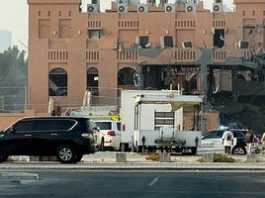 Serangan Israel di tmpat yang diyakini sebagai markas Hamas di Doha Qatar. Free Pers