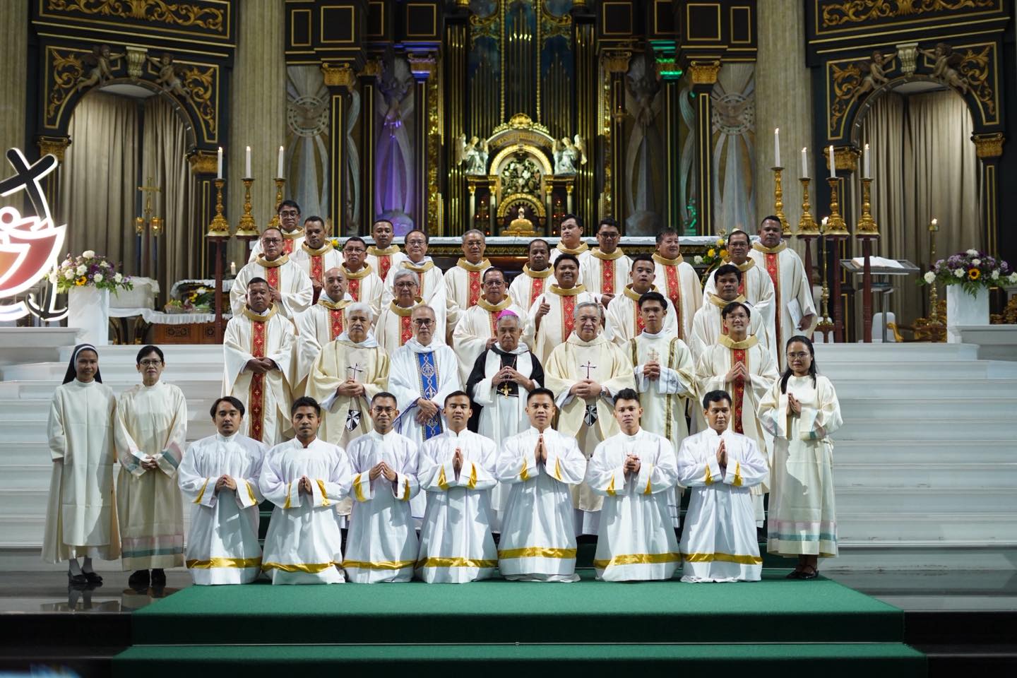130925-Mgr. Agustinus Agus OP sesaat setelah Misa Pengikraran Kaul Profesi dalam Ordo Pewarta di Katedral Pontianak 8 September 2025. OP Philippines