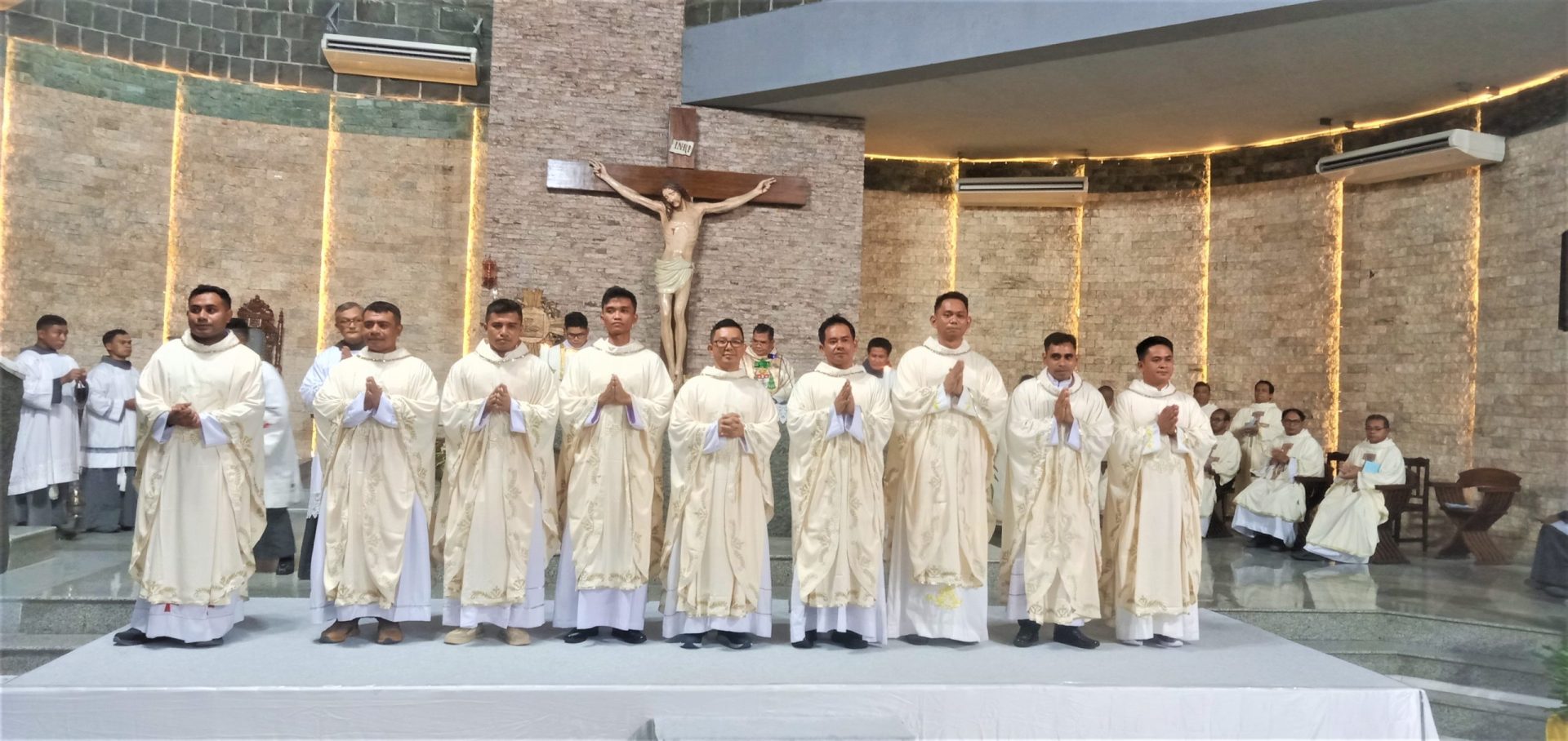 Imam Baru dari Ordo Saudara Dina Konventual-OFMConv yang ditahbiskan di Paroki St. Fransiskus Assisi Padang Bulan Medan. IST