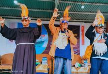 Tiga Uskup Hadir di Pegunungan Bintang pada Syukur 100 tahun Kongregasi KSFL: Simbol Cinta dan damai di Papua                                                                                                                                        Uskup Keuskupan Jayapura Mgr. Yanuarius Teofilus Matopai You, Pr, Uskup Keuskupan Timika Mgr. Bernardus Bofitwos Boru, OSA, dan Uskup Keuskupan Bogor Mgr. Paskalis Bruno Syukur, OFM