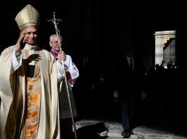 Paus Leo XIV memimpin Misa di Basilika St. Yohanes Lateran Roma. IH