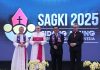 Sidang Agung Gereja Katolik Indonesia 2025 Resmi Dibuka: Gereja Katolik Indonesia Memasuki Era Artificial Intelligence Mgr. Antonius Subianto Bunjamin OSC, Mgr. Piero Pioppo (pertama dan kedua dari kiri) saat membuka SAGKI 2025.