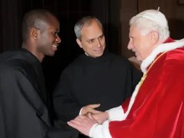 Pastor Edward Daniang Daleng, Pastor Robert Francis Prevost, dan Paus Benediktus XVI