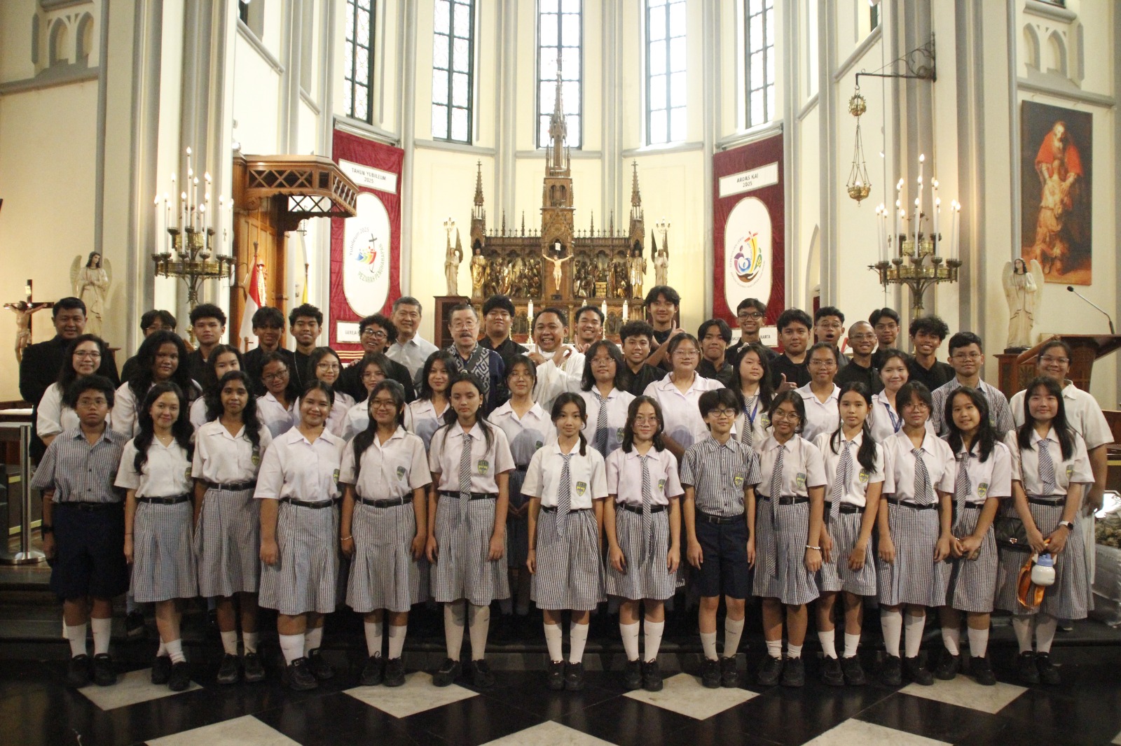 Kolaborasi Seminari Wacana Bhakti dan Sekolah Abdi Siswa Jakarta. Dok. Retno