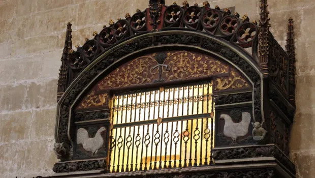 Kandang Ayam di Katedral Santo Domingo de la Calzada La Rioja Spanyol. Aleteia