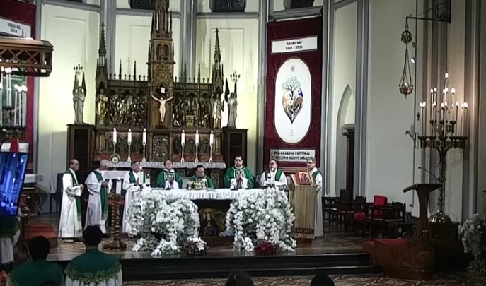 Misa Penghormatan Relikui St. Bartolo Longo di Katedral Jakarta. IST