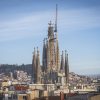 Salib Raksasa Akhirnya Bertakhta di Puncak Sagrada Família Salib di menara utama Basilika Sagrada Familia Barcelonaa. DOk. IST