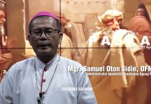 Administrator Apostolik Pontianak Ajak Umat Hidupi Semangat Kebangkitan